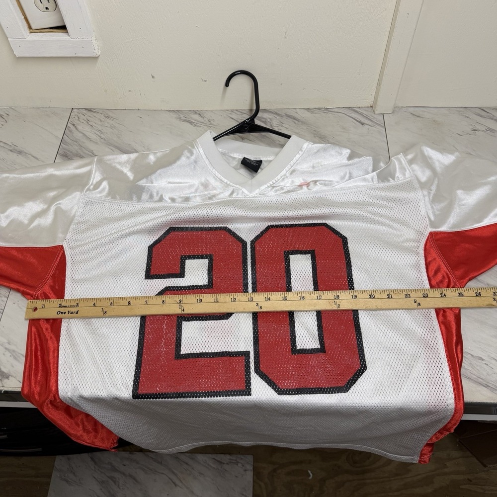 Georgia Bulldogs Jersey Mens XL White Starter Black Label College Football #20 - Picture 6 of 7